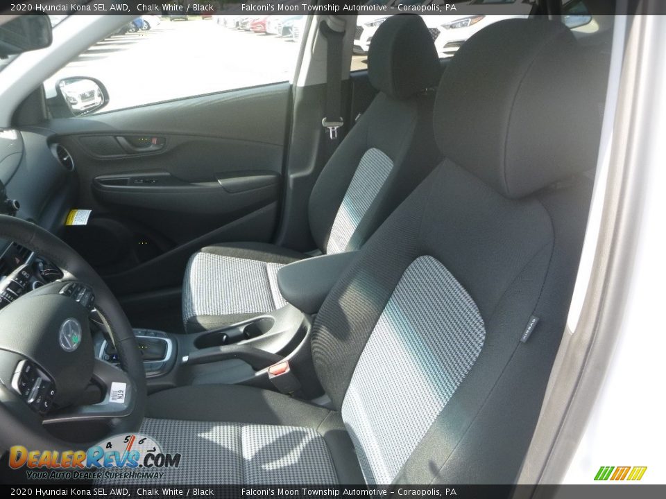 2020 Hyundai Kona SEL AWD Chalk White / Black Photo #11
