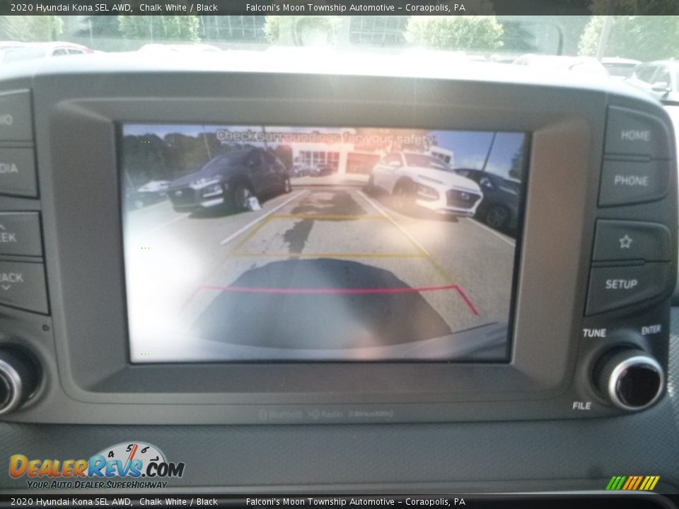 2020 Hyundai Kona SEL AWD Chalk White / Black Photo #15