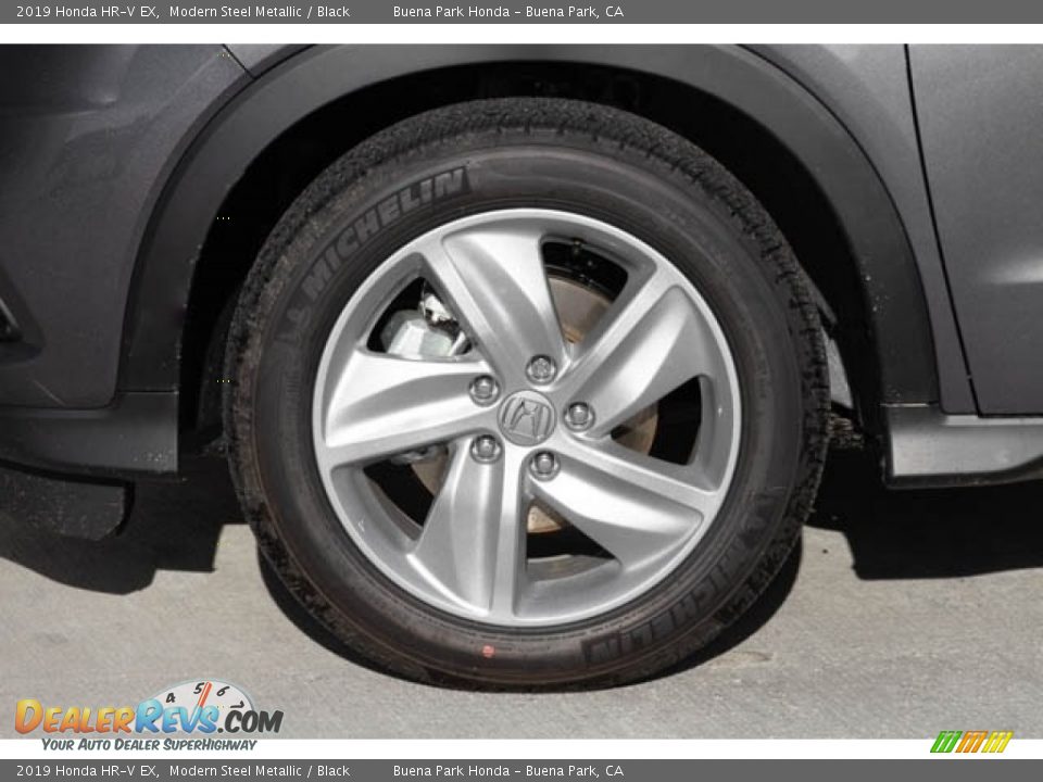 2019 Honda HR-V EX Modern Steel Metallic / Black Photo #10
