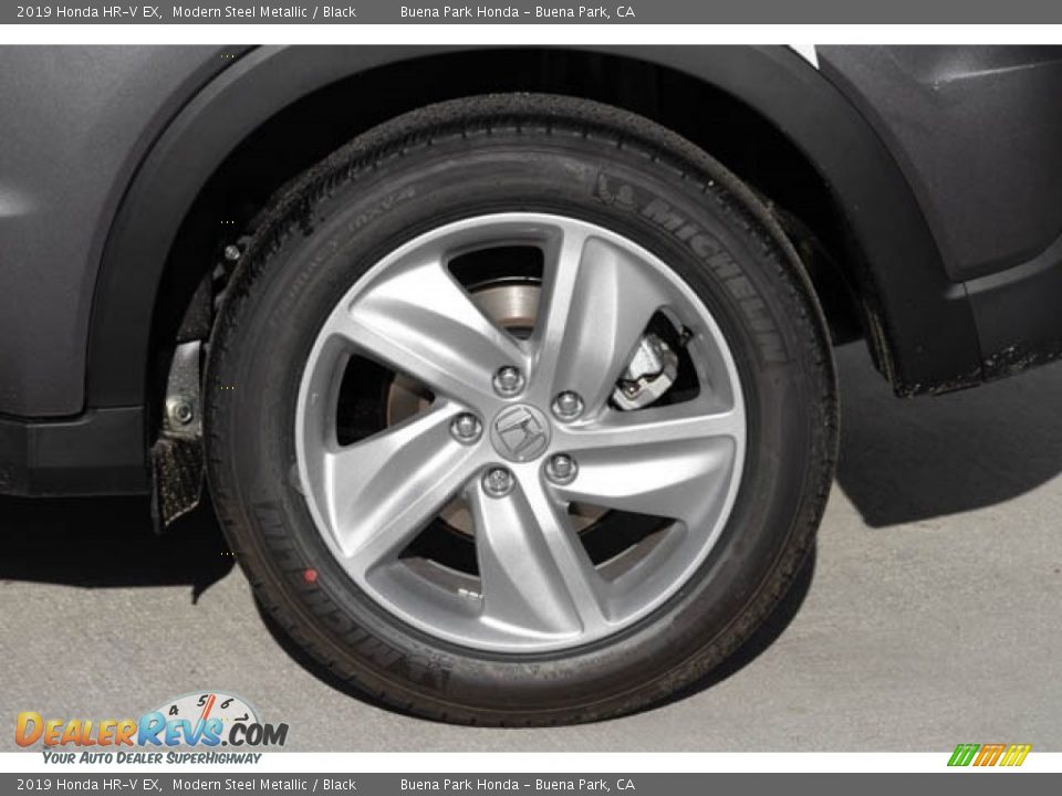 2019 Honda HR-V EX Modern Steel Metallic / Black Photo #11