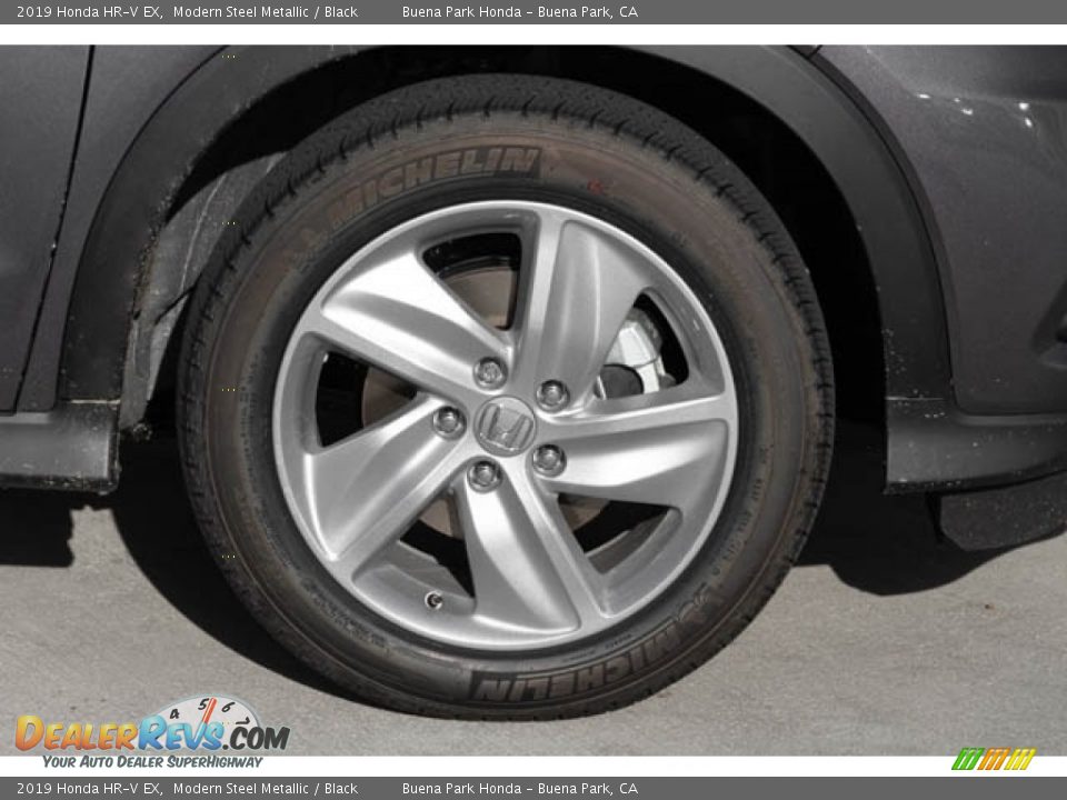2019 Honda HR-V EX Modern Steel Metallic / Black Photo #13