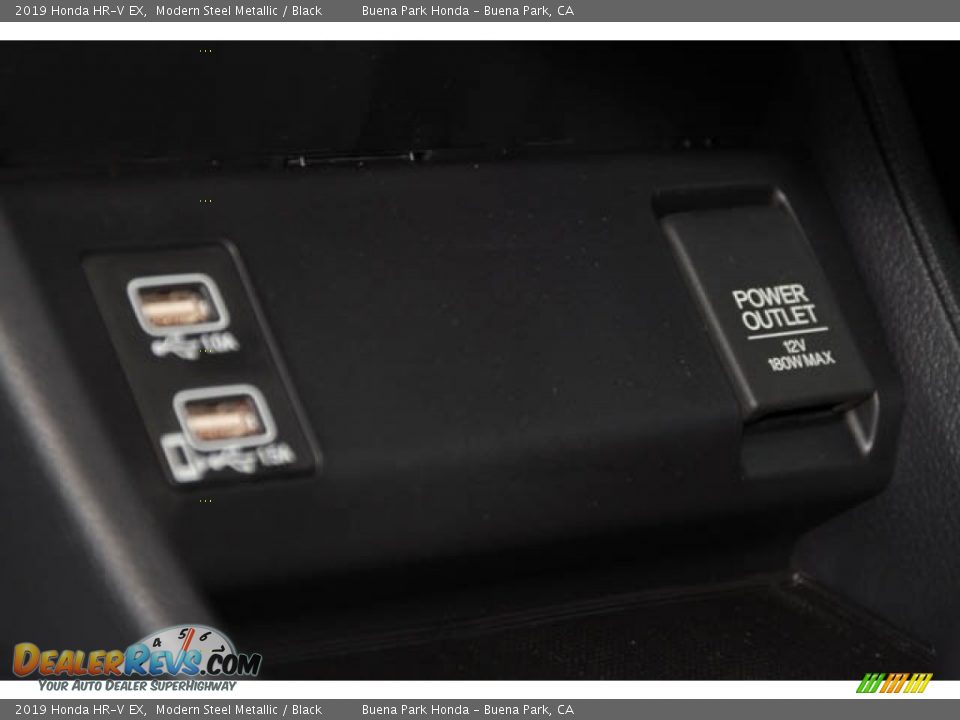 2019 Honda HR-V EX Modern Steel Metallic / Black Photo #22