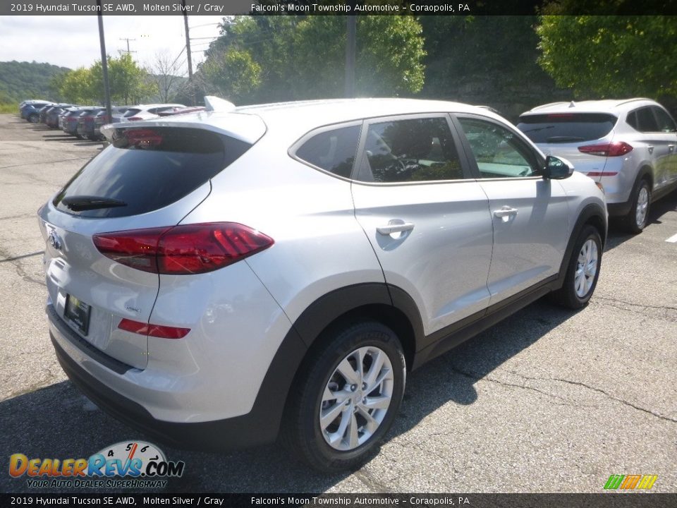 2019 Hyundai Tucson SE AWD Molten Silver / Gray Photo #2