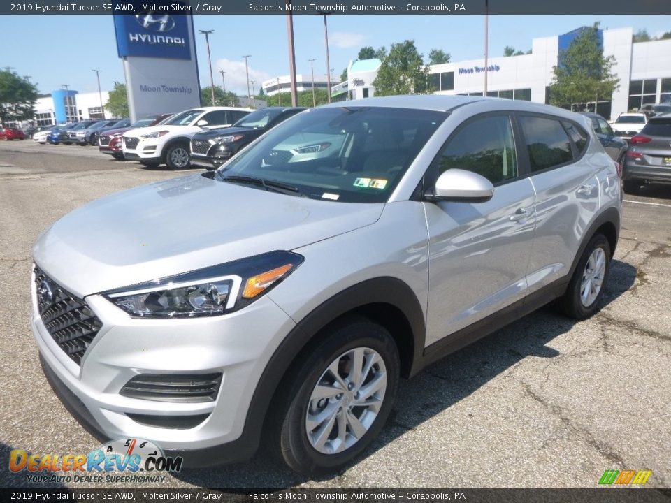 2019 Hyundai Tucson SE AWD Molten Silver / Gray Photo #5