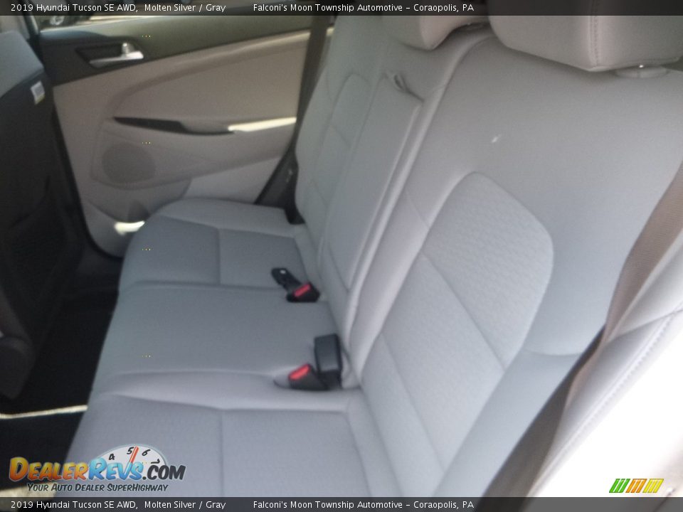 2019 Hyundai Tucson SE AWD Molten Silver / Gray Photo #8