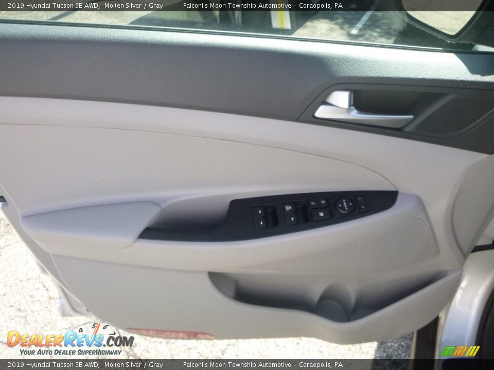 2019 Hyundai Tucson SE AWD Molten Silver / Gray Photo #11