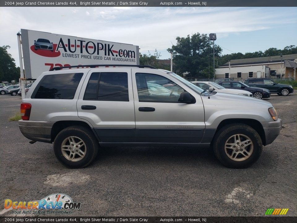 2004 Jeep Grand Cherokee Laredo 4x4 Bright Silver Metallic / Dark Slate Gray Photo #2