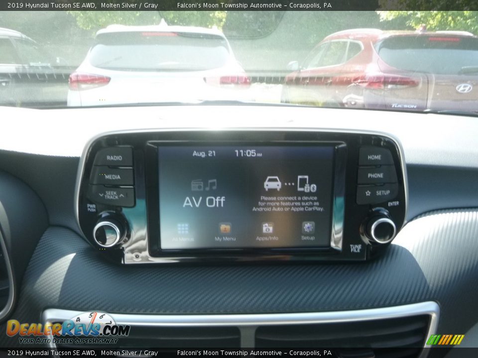 2019 Hyundai Tucson SE AWD Molten Silver / Gray Photo #13