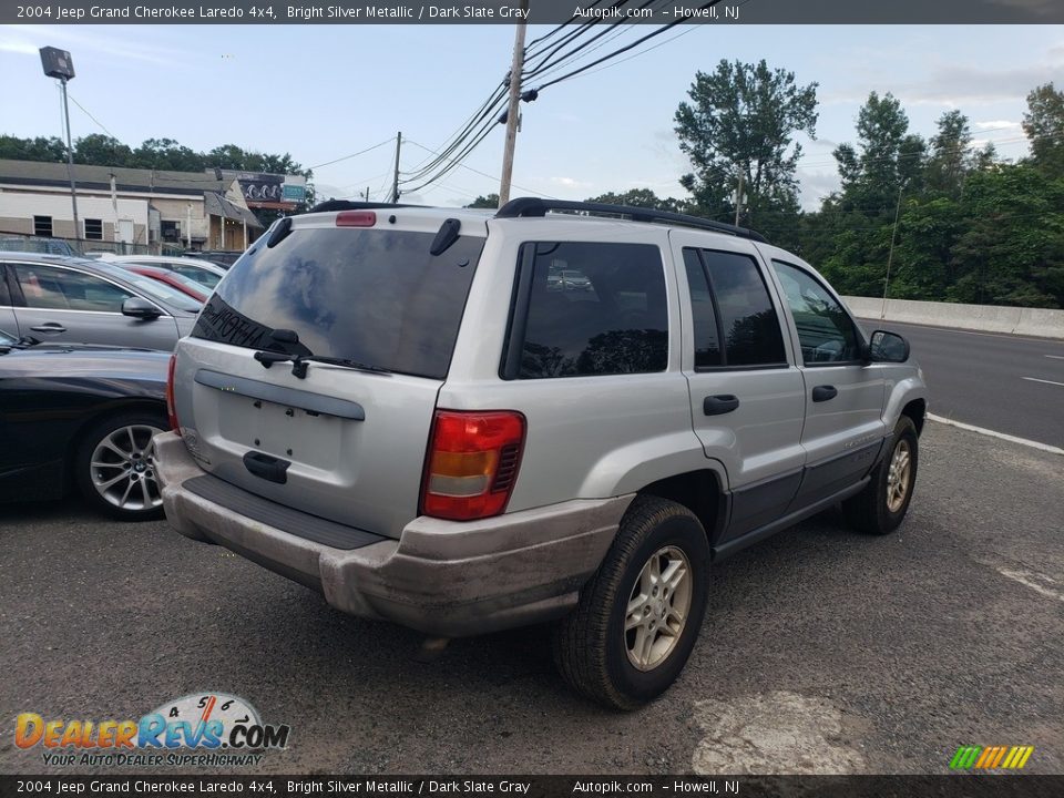 2004 Jeep Grand Cherokee Laredo 4x4 Bright Silver Metallic / Dark Slate Gray Photo #3