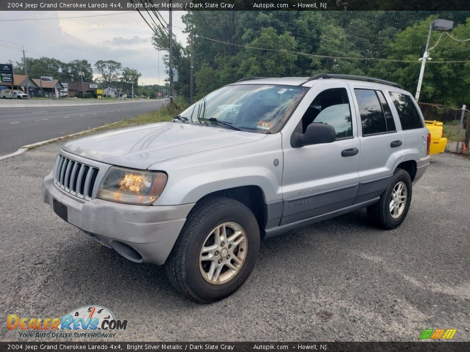 2004 Jeep Grand Cherokee Laredo 4x4 Bright Silver Metallic / Dark Slate Gray Photo #6