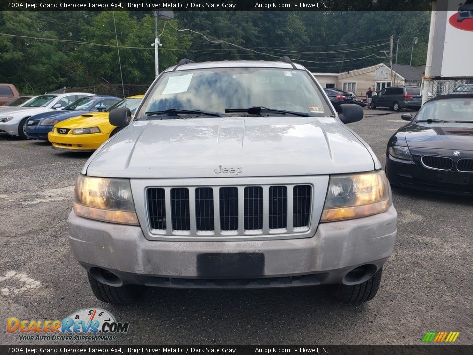 2004 Jeep Grand Cherokee Laredo 4x4 Bright Silver Metallic / Dark Slate Gray Photo #7