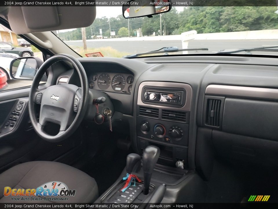 2004 Jeep Grand Cherokee Laredo 4x4 Bright Silver Metallic / Dark Slate Gray Photo #10