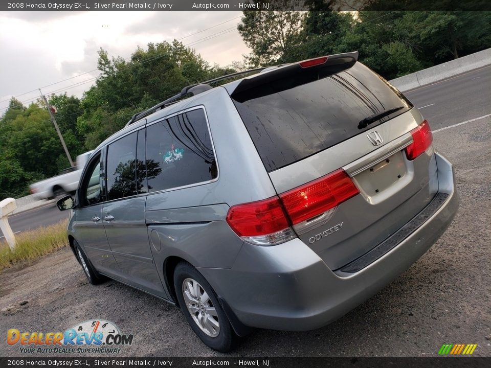 2008 Honda Odyssey EX-L Silver Pearl Metallic / Ivory Photo #5