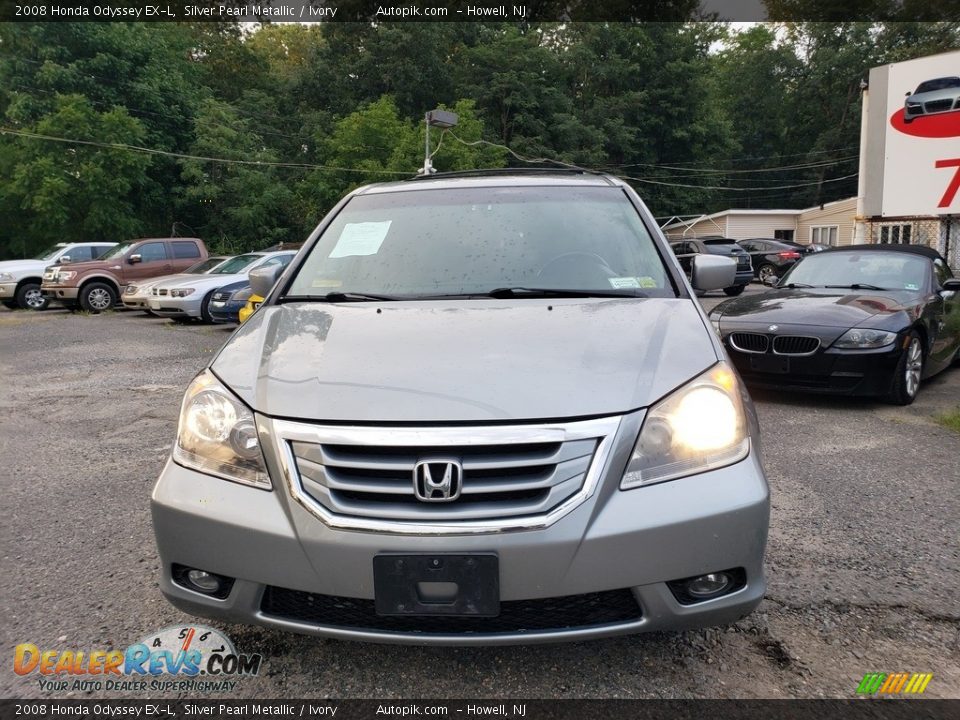 2008 Honda Odyssey EX-L Silver Pearl Metallic / Ivory Photo #7