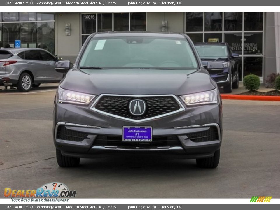 2020 Acura MDX Technology AWD Modern Steel Metallic / Ebony Photo #2