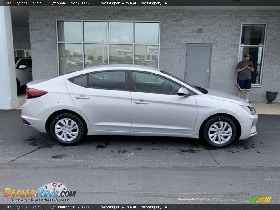 2020 Hyundai Elantra SE Symphony Silver / Black Photo #3