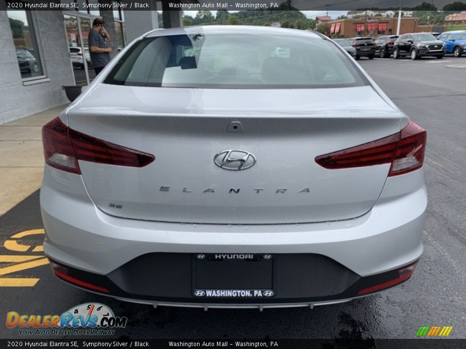 2020 Hyundai Elantra SE Symphony Silver / Black Photo #5