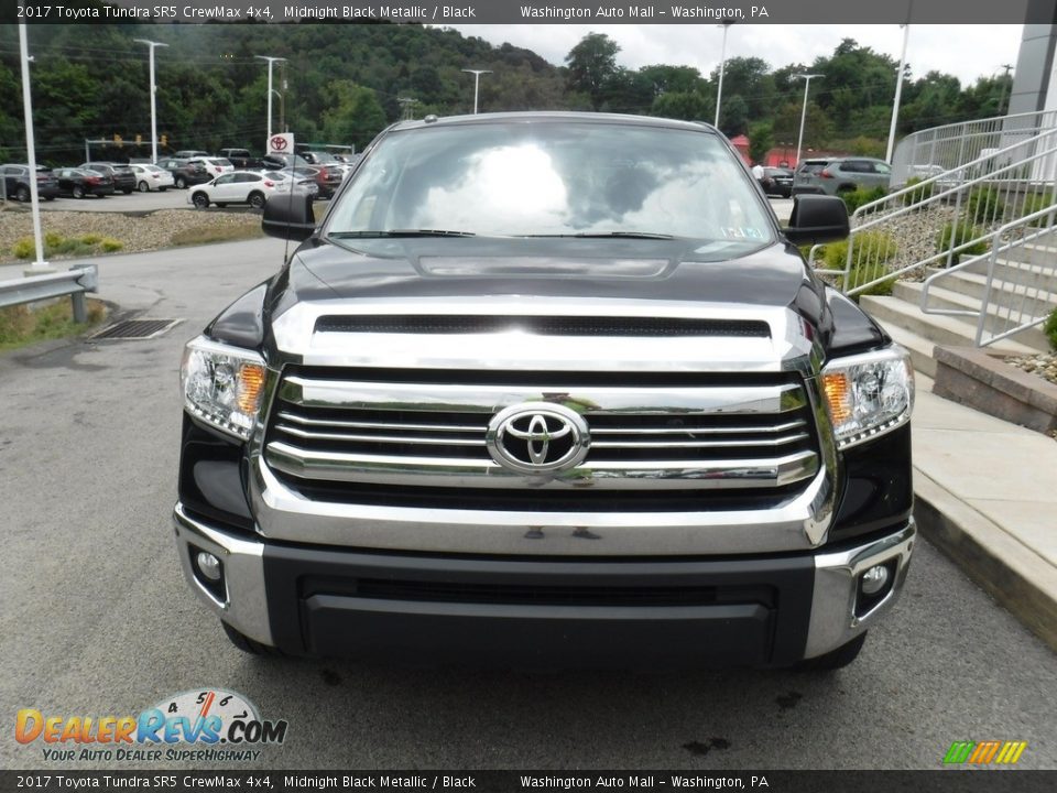 2017 Toyota Tundra SR5 CrewMax 4x4 Midnight Black Metallic / Black Photo #6
