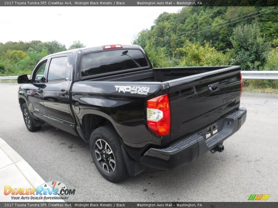 2017 Toyota Tundra SR5 CrewMax 4x4 Midnight Black Metallic / Black Photo #9