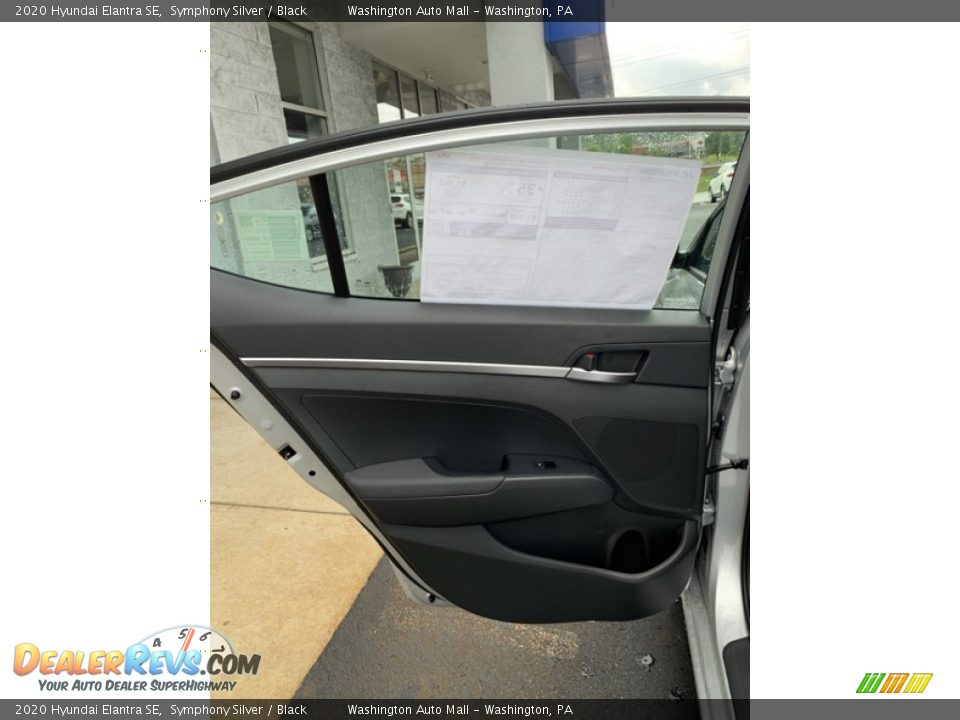 2020 Hyundai Elantra SE Symphony Silver / Black Photo #17