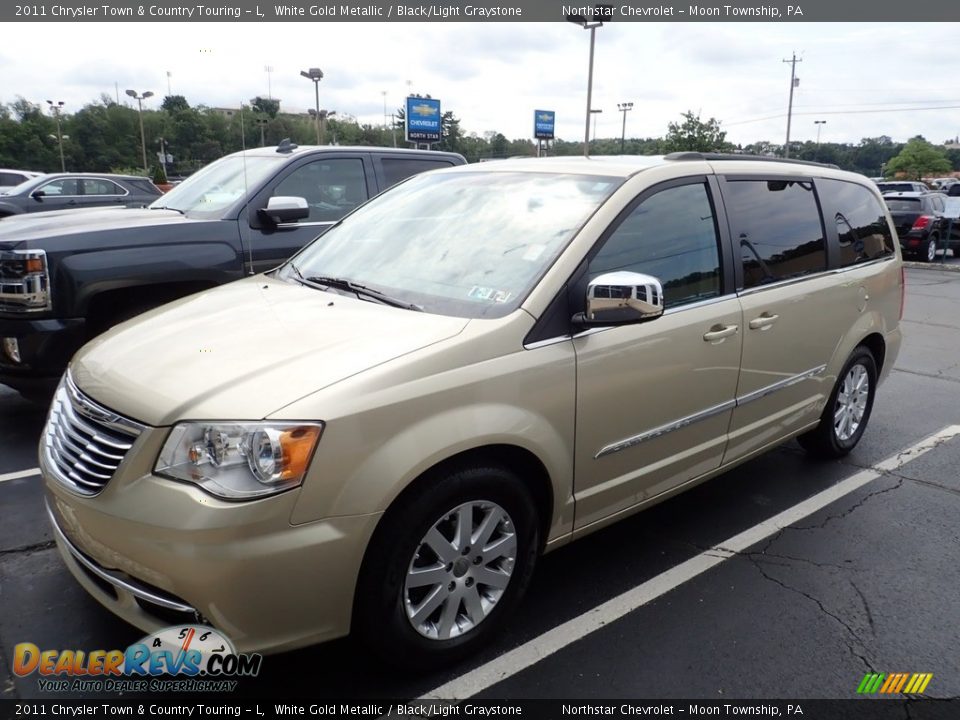 2011 Chrysler Town & Country Touring - L White Gold Metallic / Black/Light Graystone Photo #1