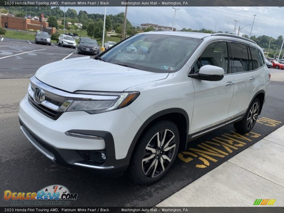 Platinum White Pearl 2020 Honda Pilot Touring AWD Photo #4