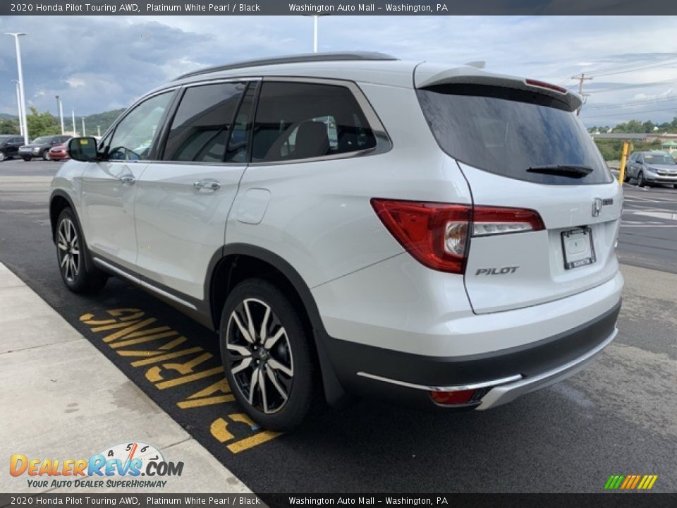 2020 Honda Pilot Touring AWD Platinum White Pearl / Black Photo #5