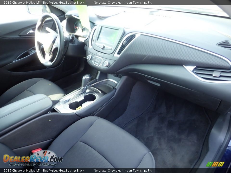 2016 Chevrolet Malibu LT Blue Velvet Metallic / Jet Black Photo #16
