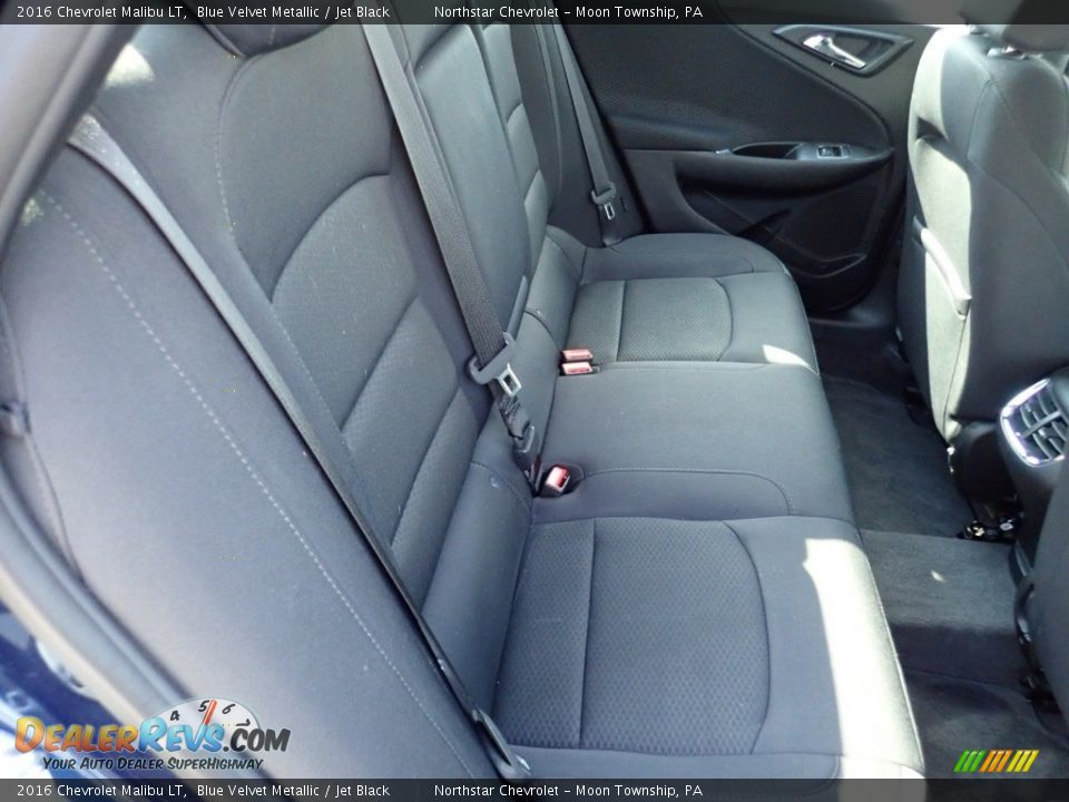 2016 Chevrolet Malibu LT Blue Velvet Metallic / Jet Black Photo #18
