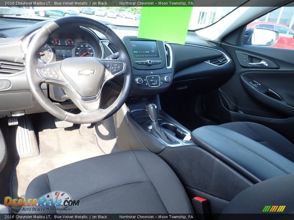 2016 Chevrolet Malibu LT Blue Velvet Metallic / Jet Black Photo #22