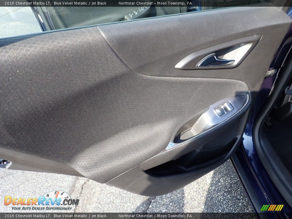 2016 Chevrolet Malibu LT Blue Velvet Metallic / Jet Black Photo #23