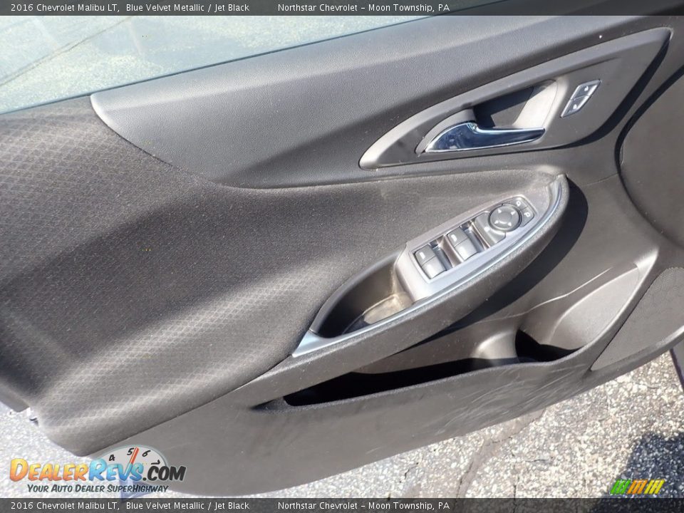2016 Chevrolet Malibu LT Blue Velvet Metallic / Jet Black Photo #24