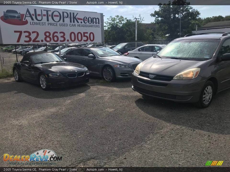 2005 Toyota Sienna CE Phantom Gray Pearl / Stone Photo #1