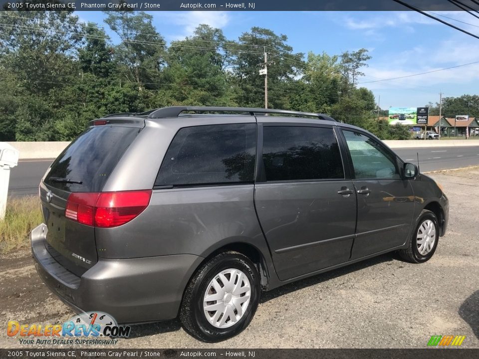 2005 Toyota Sienna CE Phantom Gray Pearl / Stone Photo #4