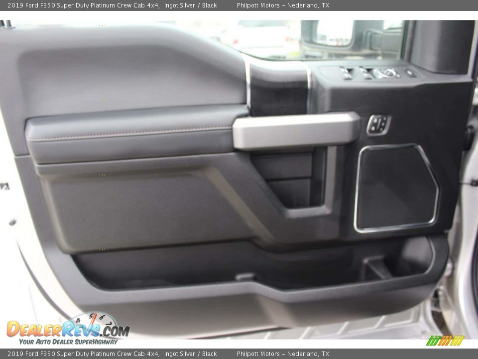 2019 Ford F350 Super Duty Platinum Crew Cab 4x4 Ingot Silver / Black Photo #8