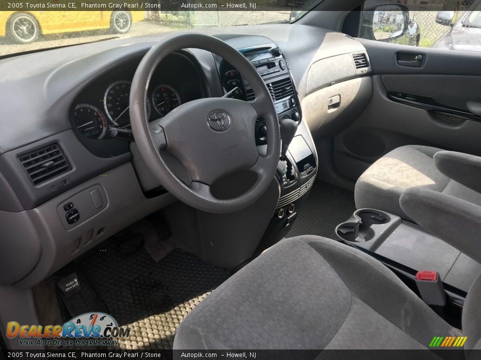 2005 Toyota Sienna CE Phantom Gray Pearl / Stone Photo #9