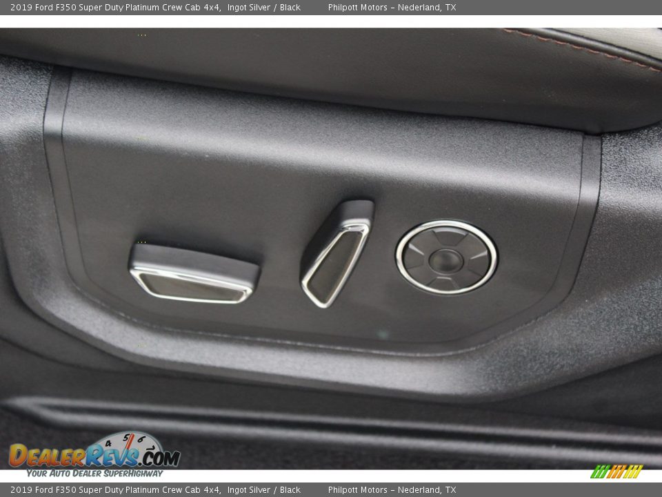 2019 Ford F350 Super Duty Platinum Crew Cab 4x4 Ingot Silver / Black Photo #11