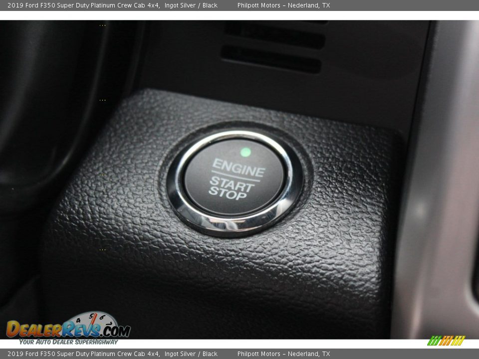 2019 Ford F350 Super Duty Platinum Crew Cab 4x4 Ingot Silver / Black Photo #16