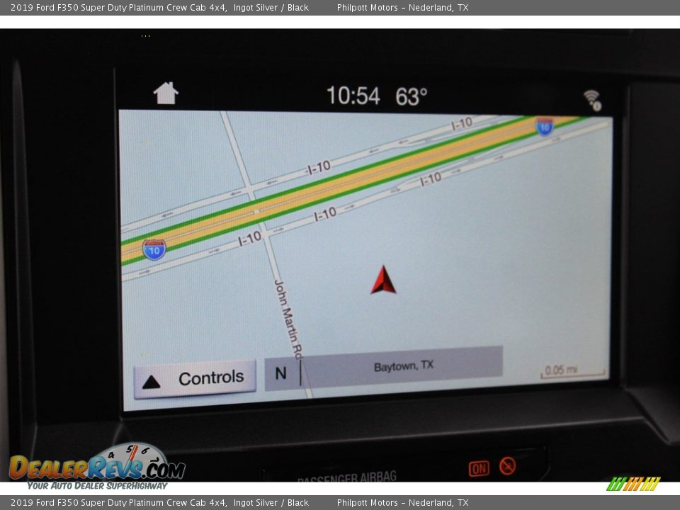 2019 Ford F350 Super Duty Platinum Crew Cab 4x4 Ingot Silver / Black Photo #19