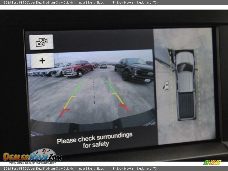 2019 Ford F350 Super Duty Platinum Crew Cab 4x4 Ingot Silver / Black Photo #21