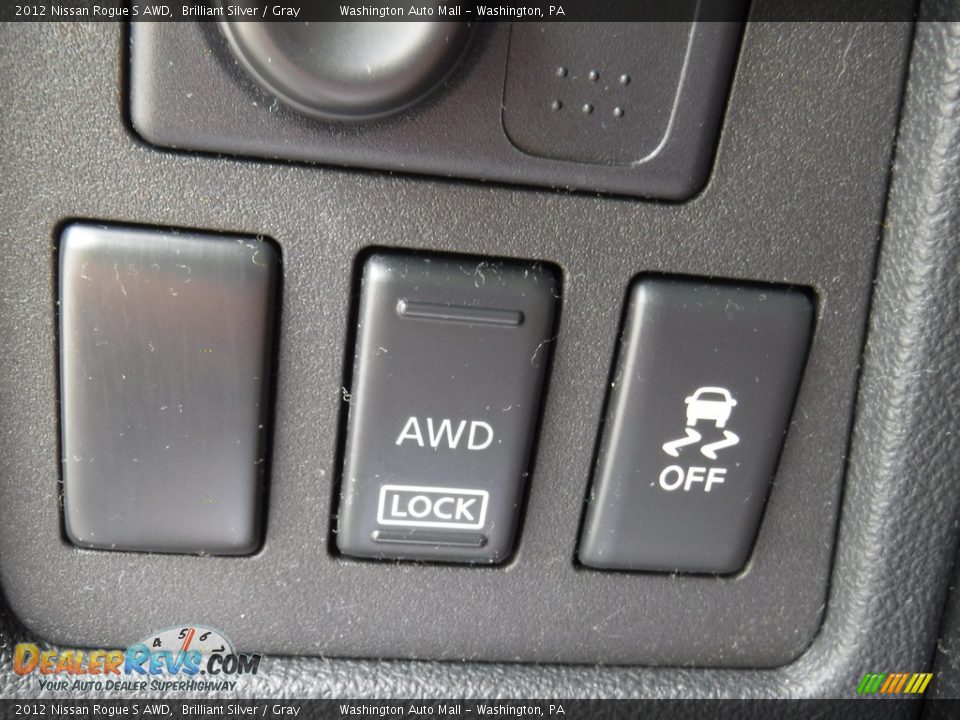 2012 Nissan Rogue S AWD Brilliant Silver / Gray Photo #15