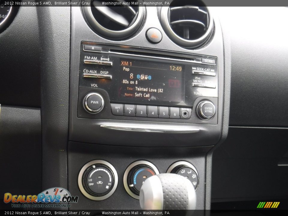 2012 Nissan Rogue S AWD Brilliant Silver / Gray Photo #18