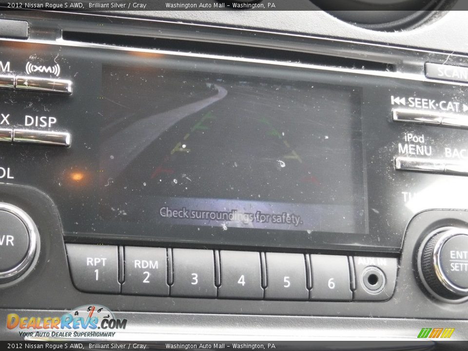 2012 Nissan Rogue S AWD Brilliant Silver / Gray Photo #19