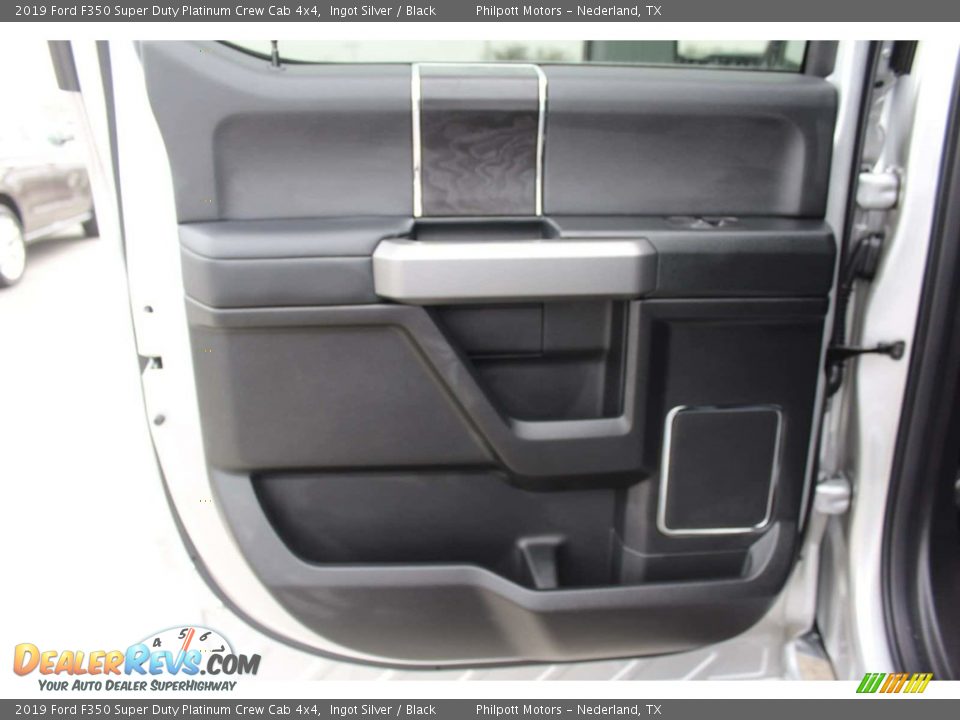2019 Ford F350 Super Duty Platinum Crew Cab 4x4 Ingot Silver / Black Photo #29