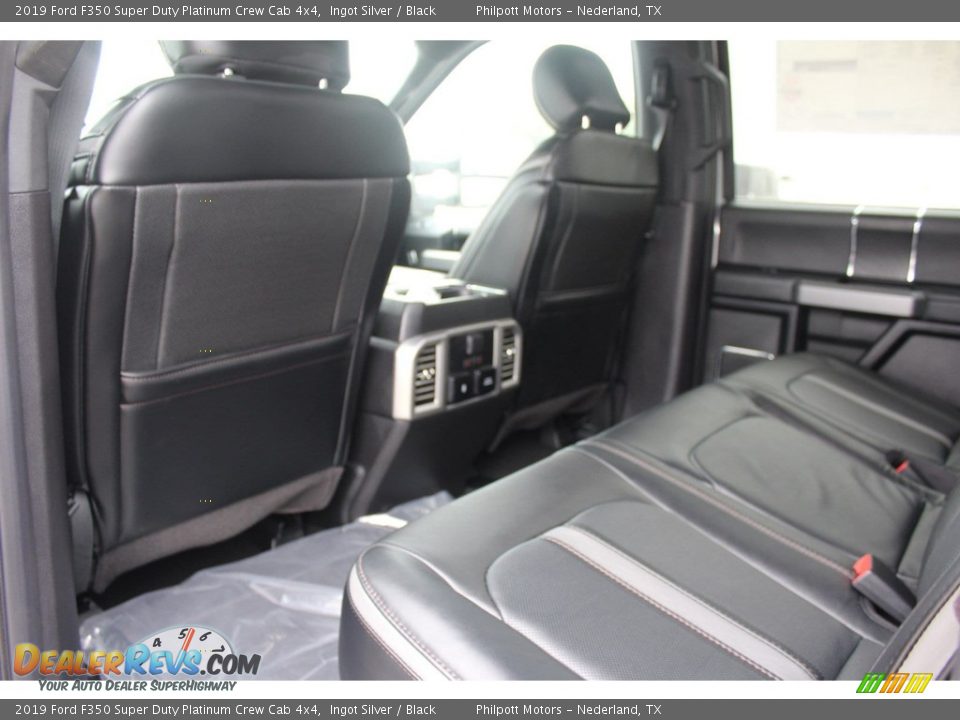 2019 Ford F350 Super Duty Platinum Crew Cab 4x4 Ingot Silver / Black Photo #30