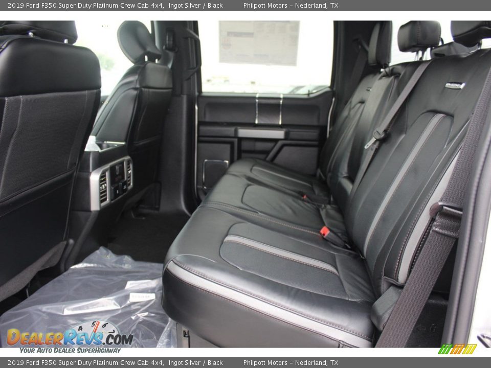 2019 Ford F350 Super Duty Platinum Crew Cab 4x4 Ingot Silver / Black Photo #31