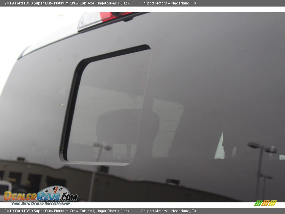 2019 Ford F350 Super Duty Platinum Crew Cab 4x4 Ingot Silver / Black Photo #35
