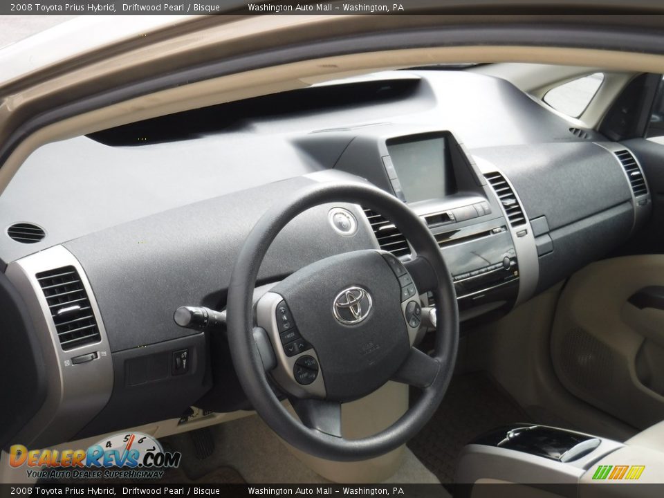 2008 Toyota Prius Hybrid Driftwood Pearl / Bisque Photo #11
