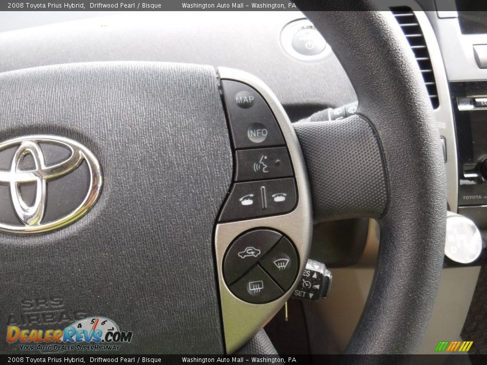 2008 Toyota Prius Hybrid Driftwood Pearl / Bisque Photo #20
