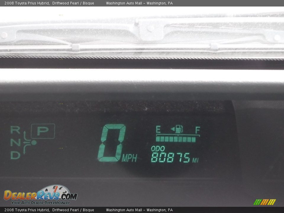 2008 Toyota Prius Hybrid Driftwood Pearl / Bisque Photo #25
